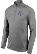 Kansas City Royals Nike Element 1/4 Zip Pullover - Grey