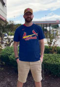 St Louis Cardinals Nike Wordmark Legend T Shirt - Navy Blue