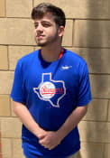 Texas Rangers Nike Coop Logo T Shirt - Blue