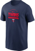 Minnesota Twins Nike Property Of T Shirt - Navy Blue
