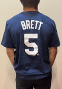 George Brett Kansas City Royals Nike Name Number T-Shirt - Navy Blue