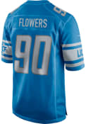 Trey Flowers Detroit Lions Nike Home Game Football Jersey - Blue