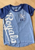 Kansas City Royals Womens Nike Rewind T-Shirt - Light Blue