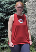 Cincinnati Reds Womens Nike Fade Tank Top - Red