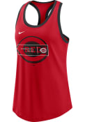 Cincinnati Reds Womens Nike X-ray Tank Top - Red