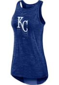 Kansas City Royals Womens Nike Fade Tank Top - Blue