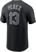 Salvador Perez Kansas City Royals Nike Refresh Name Number T-Shirt - Black