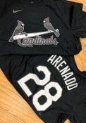 Nolan Arenado St Louis Cardinals Nike Refresh Name Number T-Shirt - Black