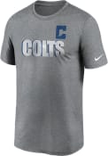 Indianapolis Colts Nike Wordmark Legend T Shirt - Grey