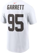 Myles Garrett Cleveland Browns Nike Name Number T-Shirt - White
