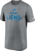 Detroit Lions Nike LEGEND COMMUNITY T Shirt - Grey