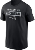 Chicago White Sox Nike 2021 Division Champs T Shirt - Black