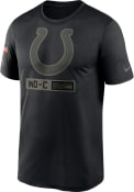 Indianapolis Colts Nike Salute to Service T Shirt - Black