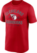 Cleveland Guardians Nike Legend Established Date T Shirt - Red