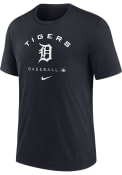 Detroit Tigers Nike DRI-BLEND EARLY WORK Fashion T Shirt - Navy Blue