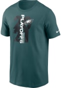 Philadelphia Eagles Nike Playoff Participant T Shirt - Teal