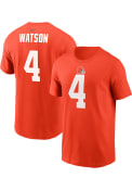 Deshaun Watson Cleveland Browns Nike Name Number T-Shirt - Orange