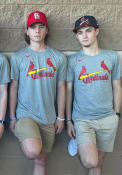 St Louis Cardinals Nike WORDMARK LEGEND T Shirt - Grey