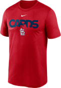 St Louis Cardinals Nike MY TOWN LEGEND T Shirt - Red