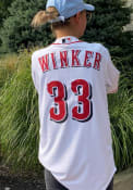 Jesse Winker Cincinnati Reds Nike Home Replica Replica - White