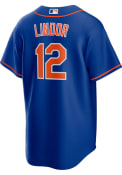 Francisco Lindor New York Mets Nike Alternate Replica Replica - Blue