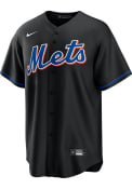 New York Mets Nike Alternate Replica Replica - Black