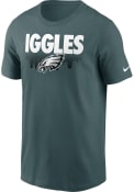 Philadelphia Eagles Nike STATE LOGO Fashion T Shirt - Black