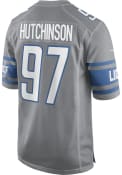 Aidan Hutchinson Detroit Lions Nike Alternate Game Football Jersey - Grey