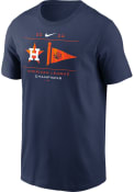 Houston Astros Nike 2022 MLB League Pennant T Shirt - Navy Blue
