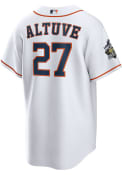 Jose Altuve Houston Astros Nike 2022 MLB WS Participant Replica - White