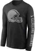 Cleveland Browns Nike ESSENTIAL T Shirt - Black