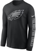 Philadelphia Eagles Nike ESSENTIAL T Shirt - Black