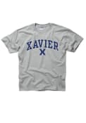 Xavier Musketeers Youth Grey Arch Mascot T-Shirt