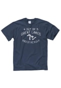 Michigan Navy Blue 4 of 5 Great Lakes Short Sleeve T Shirt