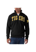 47 Missouri Tigers Black Striker 1/4 Zip Fashion Pullover