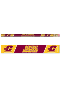 Central Michigan Chippewas 6 Pack Pencil