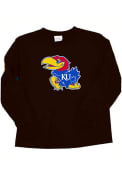 Kansas Jayhawks Toddler Black Mascot T-Shirt