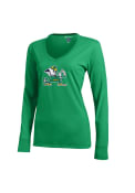 Notre Dame Fighting Irish Juniors Green Campus T-Shirt