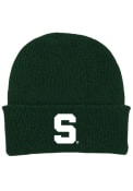 Michigan State Spartans Solid Newborn Knit Hat - Green