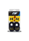 Michigan Wolverines Baby 2pk Knit Bootie Boxed Set - Navy Blue