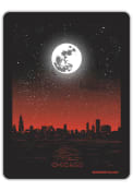 Bozz Prints Chicago Moon Magnet