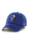 Kansas Jayhawks 47 47 Franchise Fitted Hat - Blue