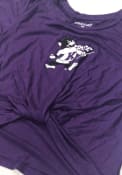 K-State Wildcats Girls Twisted Fashion T-Shirt - Purple