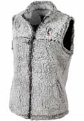 Grey Womens Cincinnati Bearcats Sherpa Vest