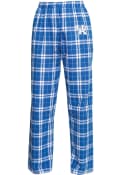 Kentucky Wildcats Youth Plaid Flannel Sleep Pants - Blue