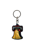 Philadelphia Liberty Bell Rubber Keychain