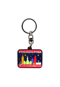 Philadelphia PHILLY LANDMARKS RUBBER KEY CHAIN Keychain