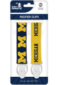 Michigan Wolverines Baby 2 Pack Pacifier - Blue