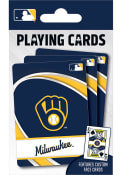Milwaukee Brewers Team Logo Playing Cards