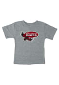Saint Josephs Hawks Infant Logo T-Shirt - Grey
